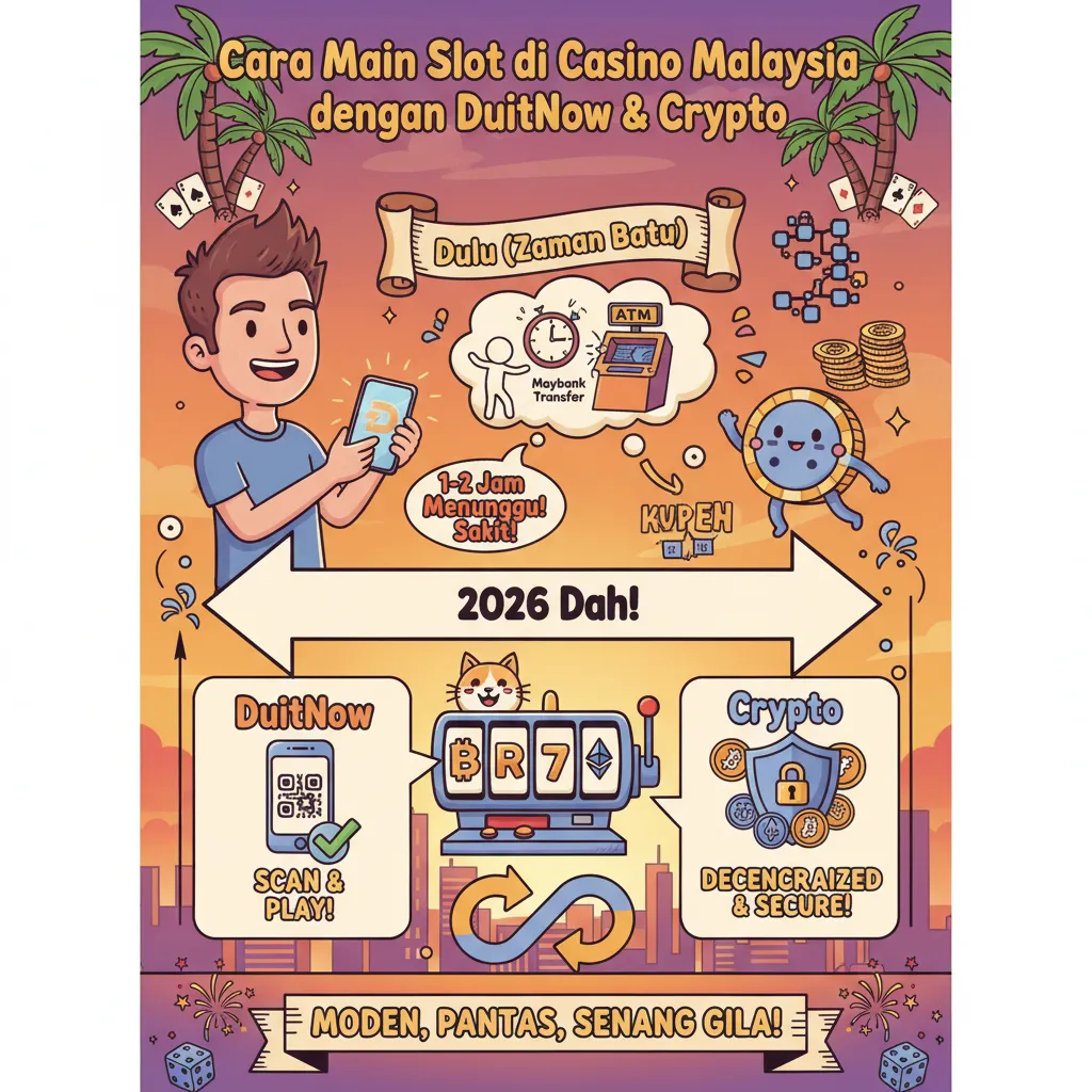 Cara Main Slot di Casino Malaysia dengan DuitNow & Crypto