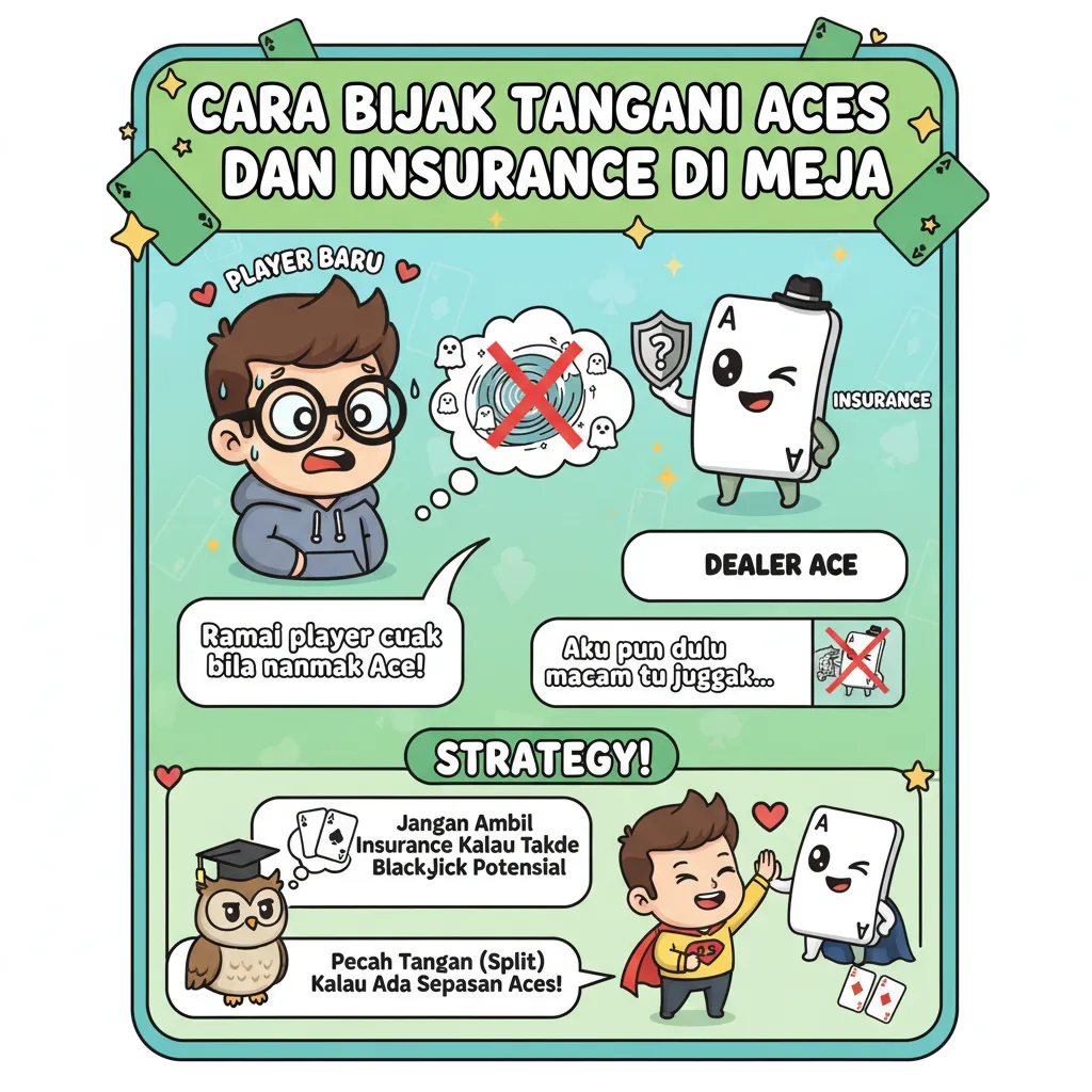 Cara Bijak Tangani Aces dan Insurance di Meja