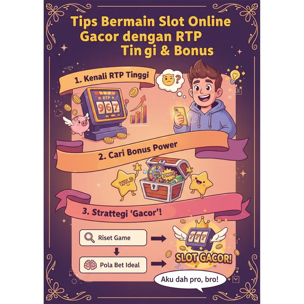 Tips Bermain Slot Online Gacor dengan RTP Tinggi & Bonus