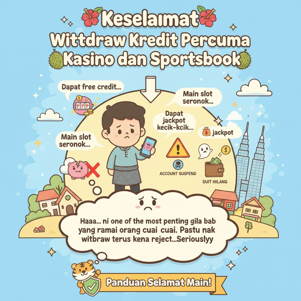Keselamatan Withdraw Kredit Percuma Kasino dan Sportsbook