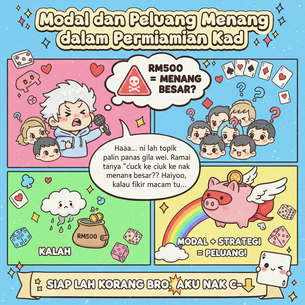 Modal dan Peluang Menang dalam Permainan Kad